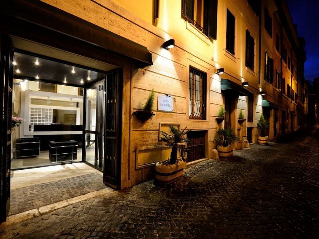 Hotel La Rovere Rom Exteriör bild