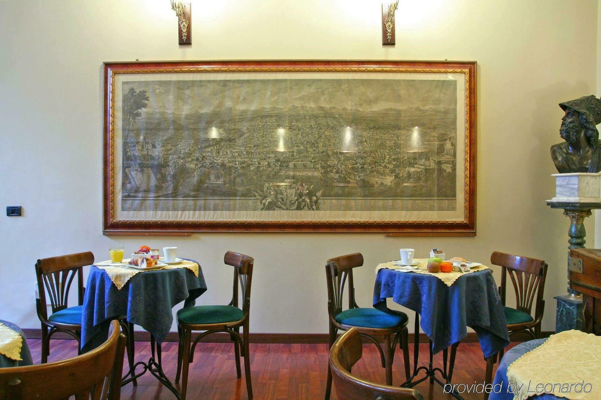 Hotel La Rovere Rom Restaurang bild