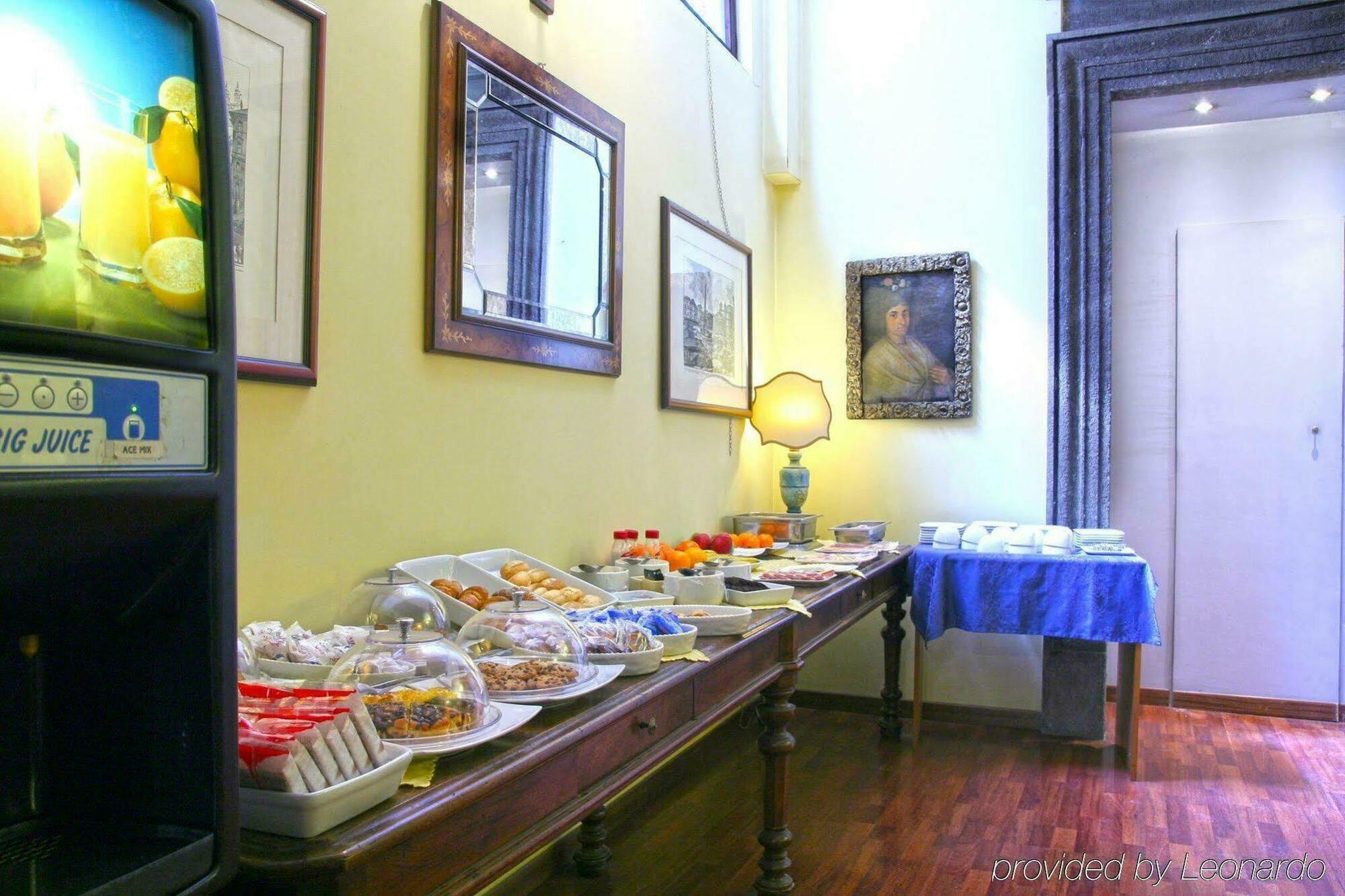 Hotel La Rovere Rom Restaurang bild